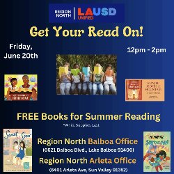 Get Your Read On Flyer - English